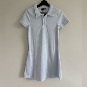 Mono B Light Blue Terry Dress